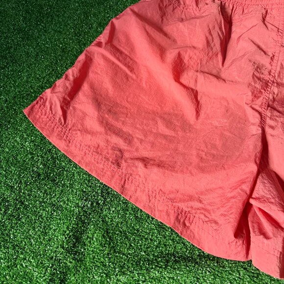 Columbia Elastic Waist Drawstring Lightweight Orange Cargo Pocket Shorts Size XL - Picture 11 of 13